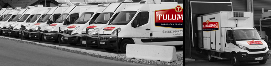 Vozni park Tulumović - prikaz flote
